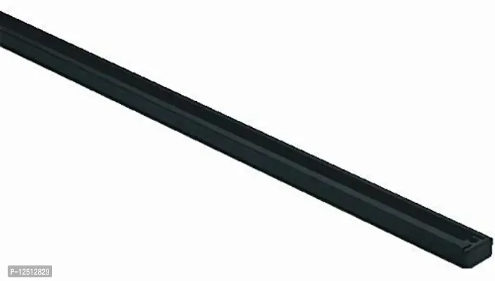 ALUCIFIC LED Track/Trackline/Trackway for LED Track Lights (1 Meter Length) (Black Body) (Pack of 1)