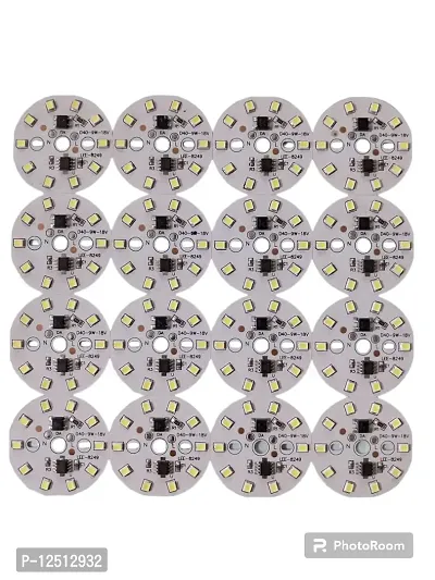 ALUCIFIC 9W SMD Cool White DOB (Direct On Board) Pack of 20. This Raw Material DOB is Heat Proof and Safe.