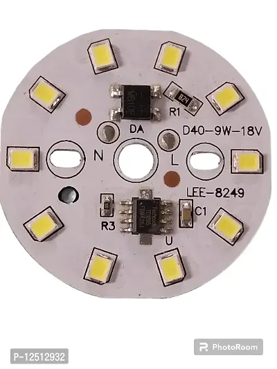 ALUCIFIC 9W SMD Cool White DOB (Direct On Board) Pack of 20. This Raw Material DOB is Heat Proof and Safe.-thumb2