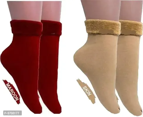 Velvet socks pack of 2-thumb0