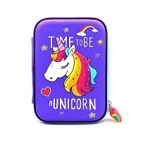 MINDFIT Unicorn Pouch STATIONERY SET AND BOTTLEfor Girls Aesthetic Pencil Case for Students | Girls Pouches for School Stylish | Unicorn Pouch for Girls Stationery Set School Supply for Students for K-thumb1