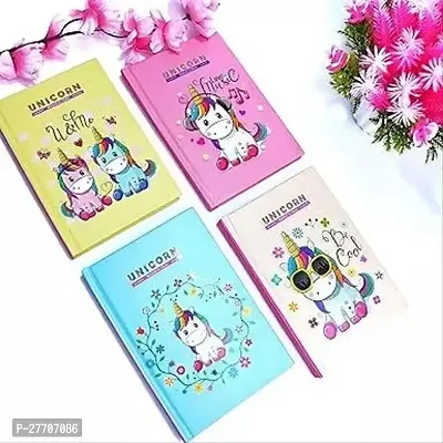 A6 Unicorn Diary for Girls Birthday Return Gift | Ruled Diary for Girls | Unicon theme Party Return Gift For Girls (1pc as per availbilty)-thumb2