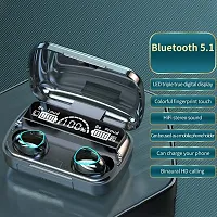 Modern Bluetooth Wireless Earbuds With Microphone-thumb1