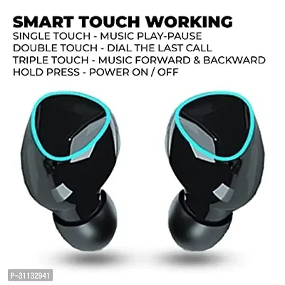 Modern Bluetooth Wireless Earbuds With Microphone-thumb3