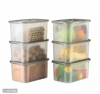 Set Of 6 Storage Containers