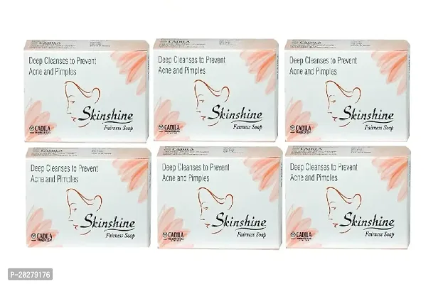 SkinShine Soap For Men and Women 75G PC OF 6