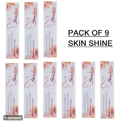 Skin shine cream (15g) for shining  skin and Radiant Glow PC OF 9