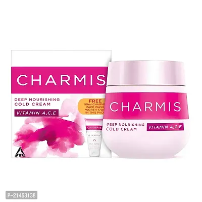 Charmis Cold Cream + Free Face Wash: Your Perfect Skin Duo 100ml-thumb0