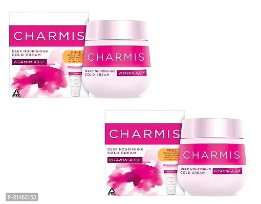 Charmis Cold Cream + Free Face Wash: Your Perfect Skin Duo 100ml PC OF 2