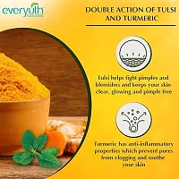 Everyuth Naturals Tulsi Turmeric Face Wash: Your Ultimate Oily Skin Solution (50g)-thumb1