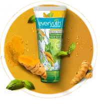 Everyuth Naturals Tulsi Turmeric Face Wash: Your Ultimate Oily Skin Solution (50g)-thumb4