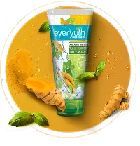 Everyuth Naturals Anti Acne, Anti Marks Tulsi Turmeric Face Wash 50g PC OF 2-thumb4