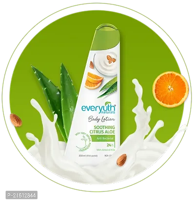 Everyuth Naturals Body Lotion Soothings Citrus Aloe: Your Ultimate Dry Skin Solution (100ml)-thumb5