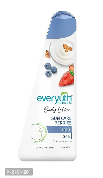 Everyuth Naturals Sun Care Berries Body Lotion: Your Skin's Best Friend 100ML