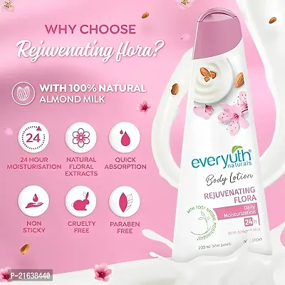 Everyuth Naturals Body Lotion Rejuvenating Flora:Discover the Best Body Lotion for Dry Skin with Everyuth 100ml-thumb2