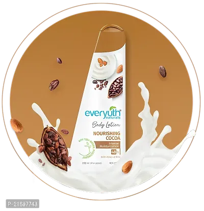 Everyuth Naturals Body Lotion Nourishing Cocoa: A Treat for Women's Skin (100times;3) (PC OF 3)-thumb5