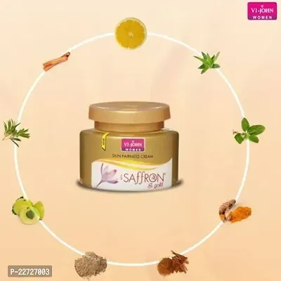 VI-JOHN saffron  gold Skin Fairness cream :Achieve Fairness with VI JOHN Saffron Gold Fairness Cream . (PC of 3)-thumb3