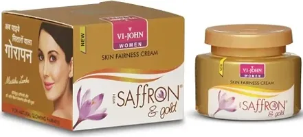 VI-JOHN saffron  gold Skin Fairness cream :Achieve Fairness with VI JOHN Saffron Gold Fairness Cream . (PC of 3)-thumb3