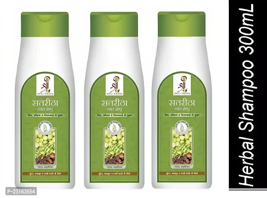 Satritha Herbal Shampoo-Unveil the Beauty of Your Hair with Satritha Shampoo: Dandruff No More(PC OF 3)