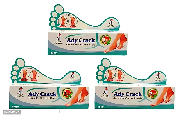 Labolia Ady Crack Cream for Cracked Heels (25 g) Experience the Best Foot Cream for Dry Feet with Labolia Ady  (PC OF 3)