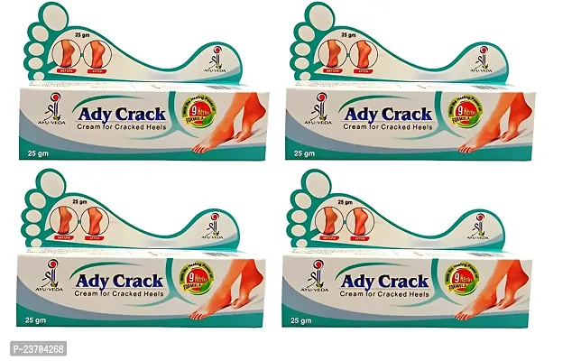 Labolia Ady Crack Cream for Cracked Heels (25 g) No More Dry Skin: Labolia Ady Foot Cream to the Rescue (PC OF 4)