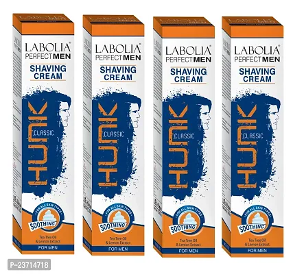 Labolia Perfect Men Shaving Cream : Discover the Power of Natural Shaving Cream  with Labolia saving cream 120G (PC OF 4)-thumb0