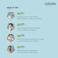 Labolia Hunk Antiseptic Shaving Cream - 120 gm Discover the Best Antiseptic Shaving Cream for Men by Labolia (PC OF 2)-thumb2