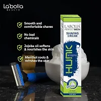 Labolia Hunk Antiseptic Shaving Cream - 120 gm  Labolia's Organic Men's Shaving Cream: A Natural Choice (PC OF 3)-thumb2