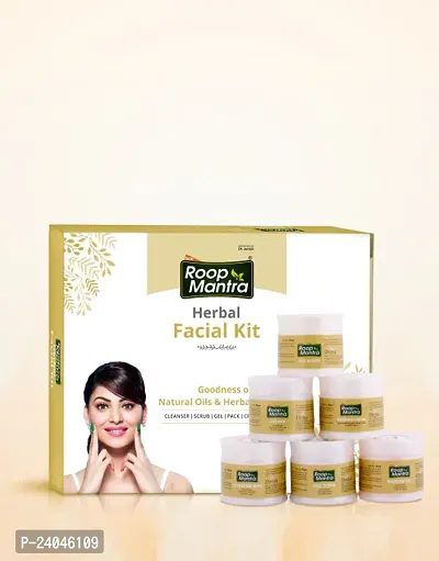 Roop Mantra Herbal Facial Kit For Glowing Skin 240g Reveal Your Glow: Roop Mantra Facial Kit - The Best for Glowing Skin (PC OF 3)-thumb2