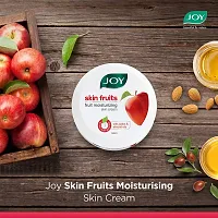 Joy Skin Fruits Moisturizing Skin Cream With Apple, Jojoba  Almond Oil (200ml) | Quick Absorbing  Non Sticky Moisturizer for Face, Hands  Body | For Healthy, Soft  Glowing Skin (PC OF 1)-thumb4