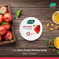 Joy Skin Fruits Moisturizing Skin Cream With Apple, Jojoba  Almond Oil (200ml) | Quick Absorbing  Non Sticky Moisturizer for Face, Hands  Body | For Healthy, Soft  Glowing Skin-thumb3