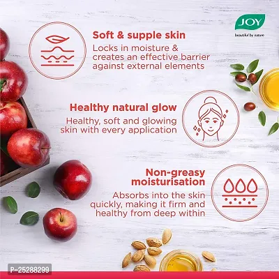 Joy Skin Fruits Moisturizing Skin Cream With Apple, Jojoba  Almond Oil (200ml) | Quick Absorbing  Non Sticky Moisturizer for Face, Hands  Body | For Healthy, Soft  Glowing Skin-thumb5