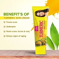 VI - JOHN Women's Turmeric Skin Cream, for skin Glowing brightening, Chemical free, Enriched with Goodness of Vitamin C and Haldi for Radiant Skin | VI - JOHN Best Herbal Face Cream | 30G (Pack of 12)-thumb3