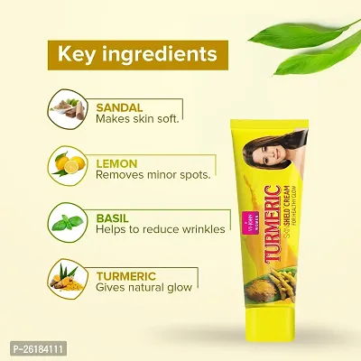 VI - JOHN Women's Turmeric Cream: Natural Radiance and Glowing Skin Treatment |  50g | Natural ingredients lightweight nourish Skin Turmeric Cream Pack Of  10-thumb5