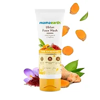 Mamaearth Ubtan Natural Face Wash with Turmeric  Saffron for Tan Removal and Skin Brightening - 100 ml (Pack of 4)-thumb3