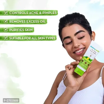 Mamaearth Tea Tree Natural Face Wash for Acne  Pimples Wash 100 ml-thumb4