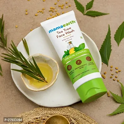 Mamaearth Tea Tree Natural Face Wash for Acne  Pimples Wash 100 ml-thumb2