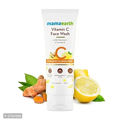 Mamaearth Vitamin C Face Wash with Vitamin C and Turmeric for Skin Illumination | 100ml