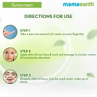 Mamaearth's Ultra Light Indian Sunscreen with Carrot Seed, Turmeric and SPF 50 PA+++ - 80ml Packed with SPF 50  PC OF 2 |-thumb4