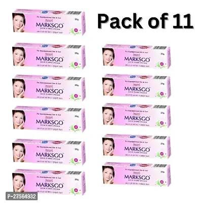 MarksGo Skin Care Cream ( 20g) |  Advanced Formula for Scar Reduction and Skin Rejuvenation | Vitamin-Rich Cream for Skin Brightening | PC OF 11 |-thumb0