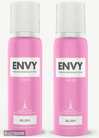 Envy Blush Deo 120ML | Premium  Long Lasting Fragrance Deodorant For Women | PC OF 2 |