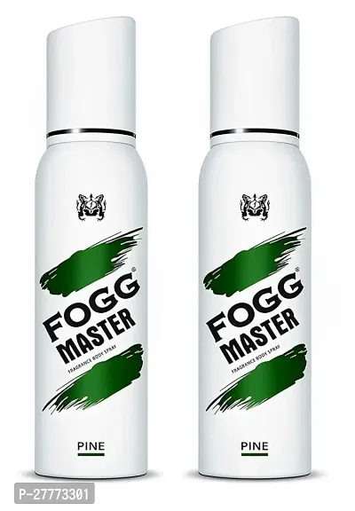 Fogg Master Pine No Gas Deodorant for Men, Long-Lasting Perfume Body Spray | 150ml | Stay Fresh with Fogg Master Pine: All-day Confidence | PC OF 2 |-thumb0