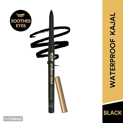 WOW Skin Science Endless Black Natural Kajal | Water Proof  Smudge Proof | Long Lasting Kajal Upto 16 long hours | No Parabens and Mineral Oils | Beauty at Its Best |-thumb2