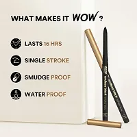 WOW Skin Science Endless Black Natural Kajal | Water Proof  Smudge Proof | Long Lasting Kajal Upto 16 long hours | No Parabens and Mineral Oils | Cares for Your Eyes | Enhance Your  Eyes Beauty, PO2-thumb2