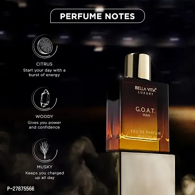Luxury Goat Eau De Parfum Perfume for Men with Bergamot, Lavender  Patchouli|Woody  Oriental Long Lasting EDP Fragrance Scent, 100 Ml-thumb4