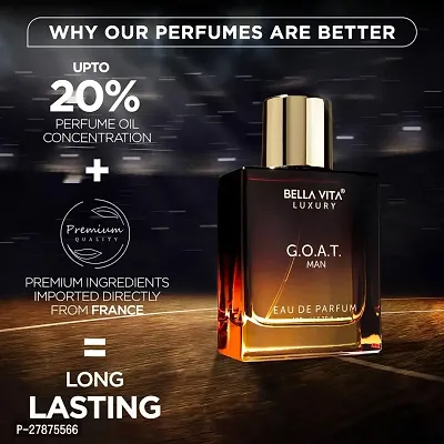 Luxury Goat Eau De Parfum Perfume for Men with Bergamot, Lavender  Patchouli|Woody  Oriental Long Lasting EDP Fragrance Scent, 100 Ml-thumb2