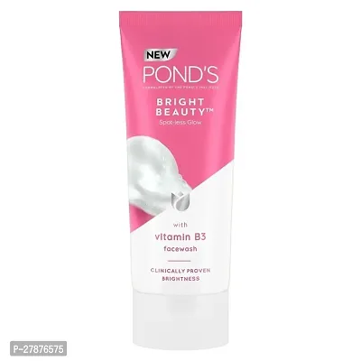 POND'S Bright Beauty Spotless Glow Facewash with Vitamin B3 100g | Gentle Daily Cleansing
