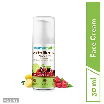 Mamaearth Bye Bye Blemishes Face Cream, For Pigmentation  Blemish Removal, With Mulberry Extract  Vitamin C | 30ml | Embrace Smooth and Clear Skin  | Renew and Refresh Your Skin |-thumb2