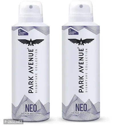 Park Avenue Men Neo Signature Deodorant - 150ml - Pack Of 2-thumb0