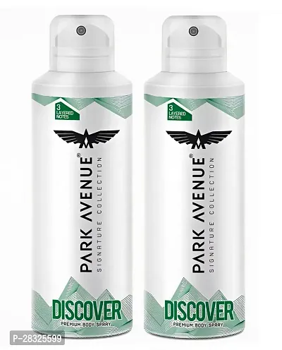 Park Avenue Discover Signature Collection Deodorant for Men - 150ml - Pack Of 2